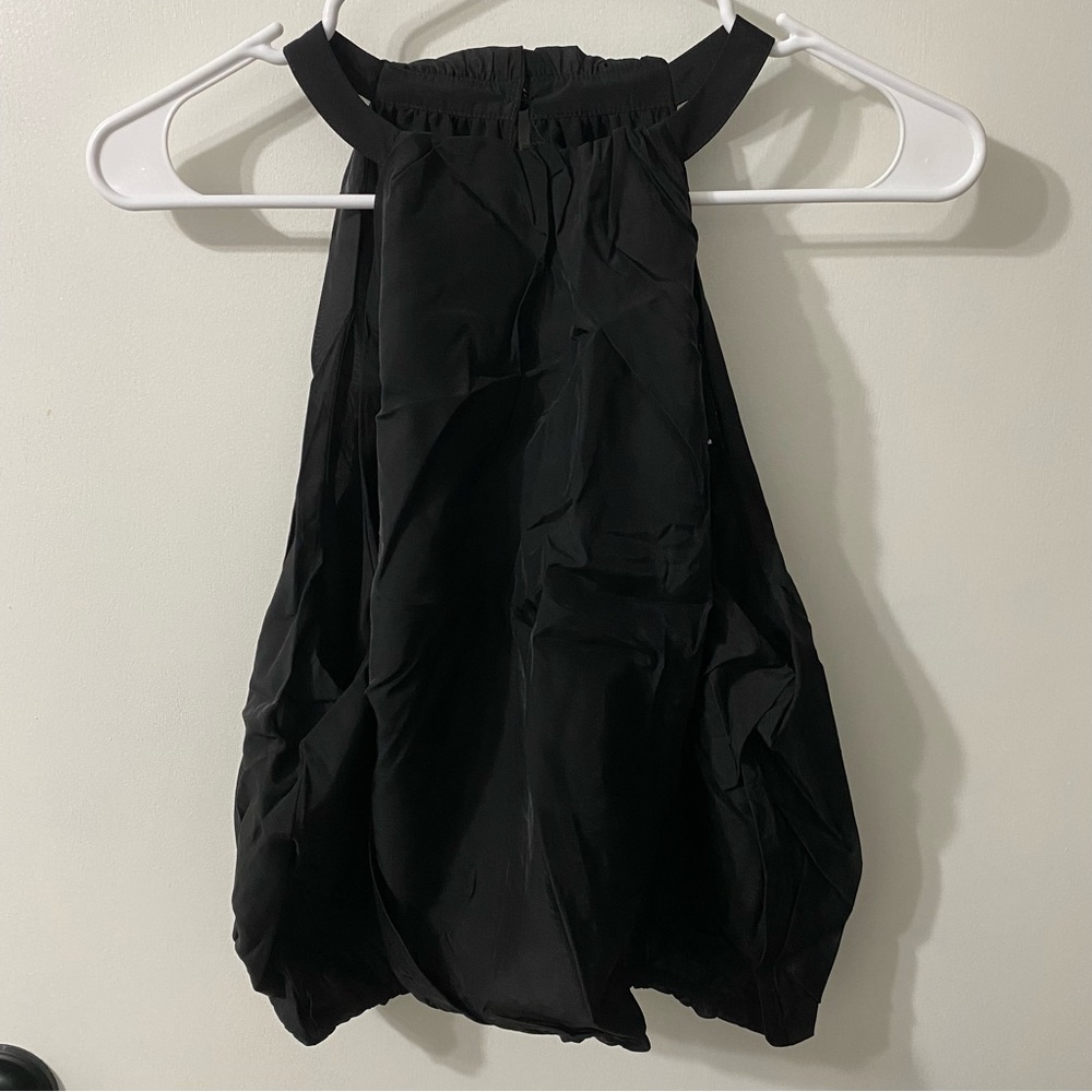Express Women’s Black Sheer Blouse. Large.